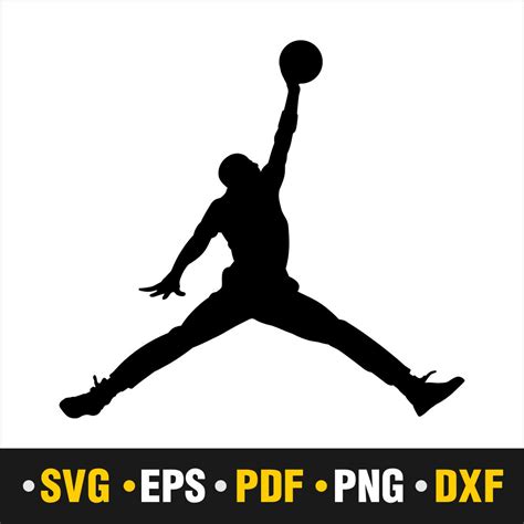 Jordan Logo SVG, Jordan Logo Png, Vector Cut File Cricut, Silhouette ...