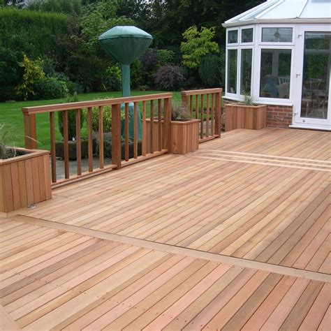 Western Red Cedar Decking Cedardeck Clear 25 x 90mm | Red cedar deck ...