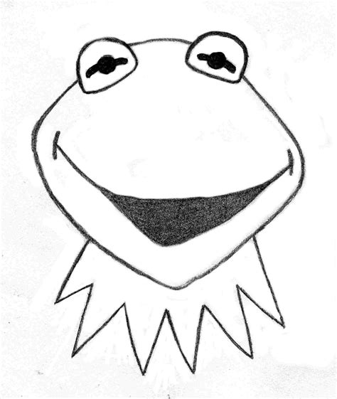 Simple Frog Drawing | Free download on ClipArtMag