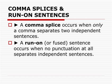 Comma splice examples - volgoo