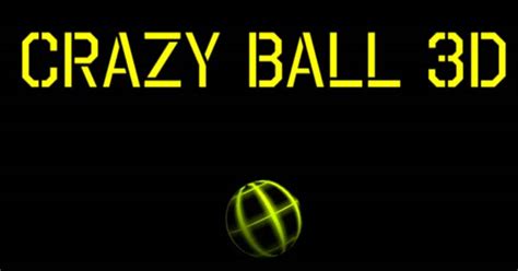 Crazy Ball 3D - addictive fun at GoGy, the free online games site