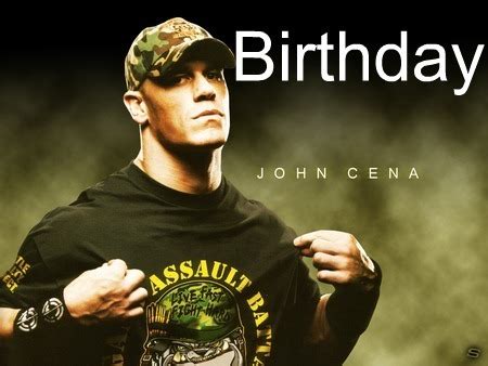 Happy Birthday John Cena - John Cena Fan Art (21319331) - Fanpop