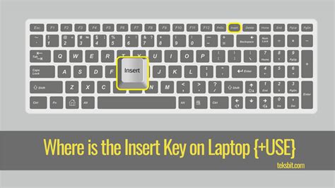 Where is the Insert Key On Laptop Keyboards? {+How to use it} - TEKSBIT