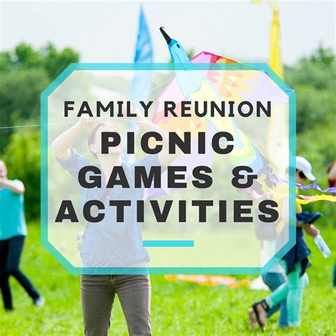 Family Reunion Picnic Games and Activities