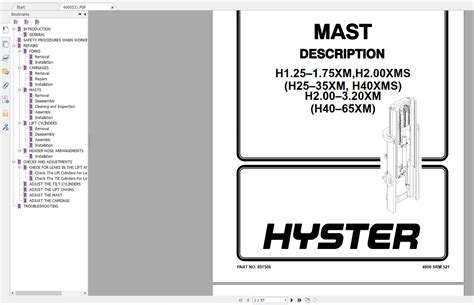 HysterForkliftClass HysterForkliftClass5 CombustionEngine Archives ...