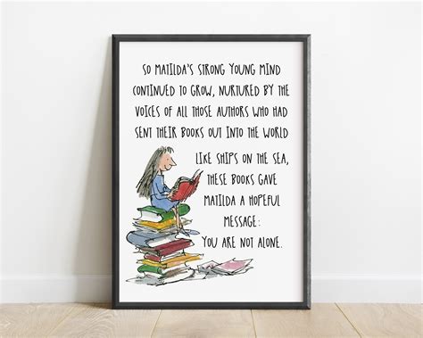 Roald Dahl Matilda Quotes