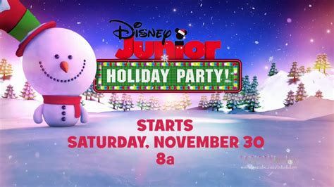 Disney Junior HD US Christmas Advert 2019 Holiday Party - YouTube