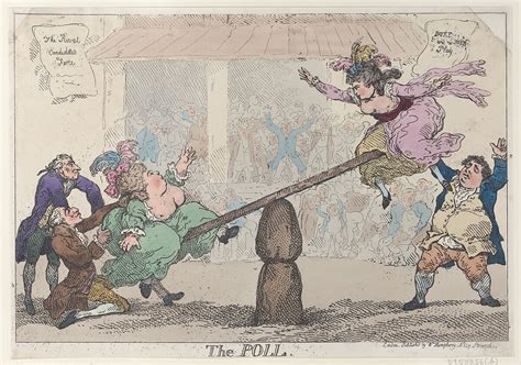 Thomas Rowlandson | The Poll | The Metropolitan Museum of Art