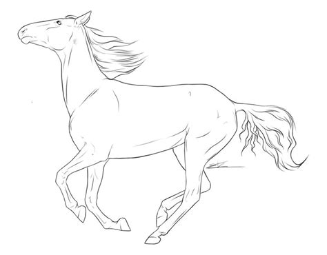 Running Horse pt VII by chronically on deviantART | Horse drawings ...