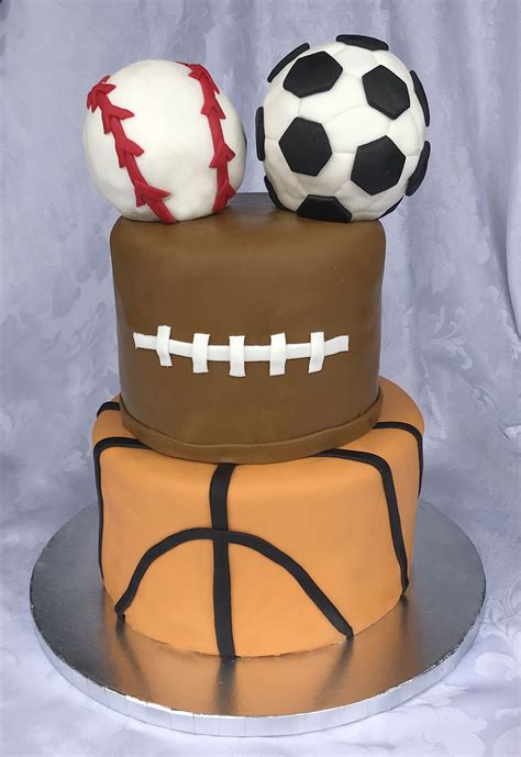 Bring on the Sports Birthday Cake | Sports birthday cakes, Cake ...