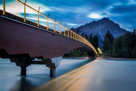 Bow River Pedestrian Bridge by StructureCraft - Architizer