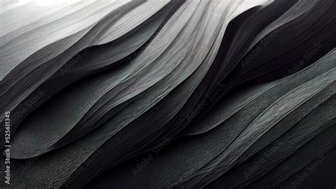 Black textures wallpaper. Abstract 4k background silk, smooth, waves ...