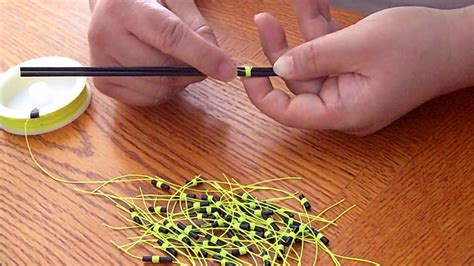 How to make a slip tie for a slip bobber - YouTube