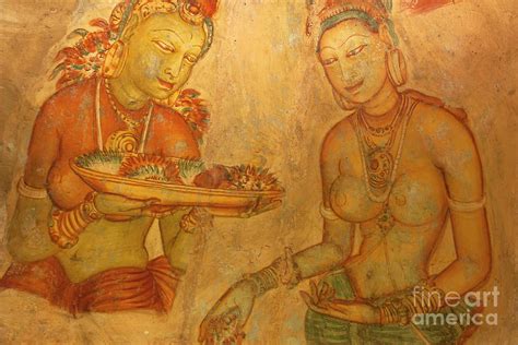 Sigiriya Frescoes Landscape Photograph by Mark Johnson