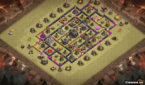 [Town Hall 9] TH9 War/Trophy base #48B7E24A [With Link] [3-2023 ...