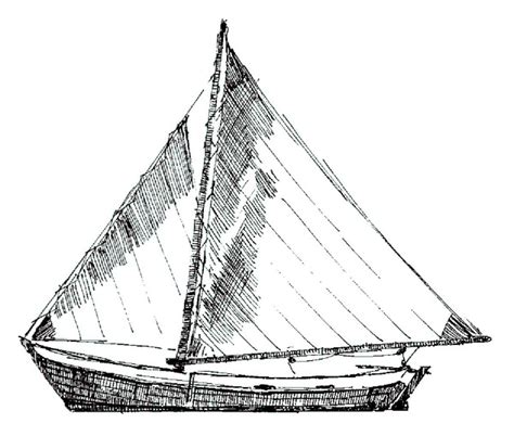 Sketch, Tortola Sloop | Sailboat drawing, Boat sketch, Ship sketch