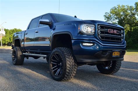 custom lift 2016 GMC Sierra 1500 SLE All Terrain crew cab | Lifted ...