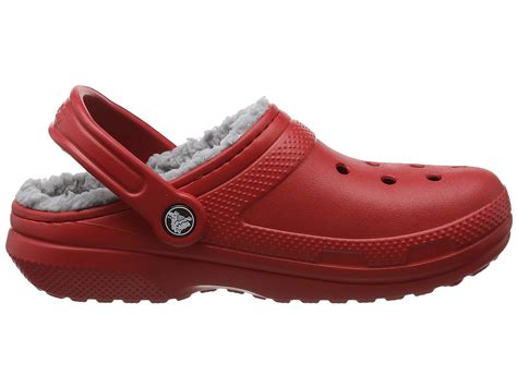 Sale > red crocs fur > in stock