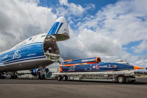 CargoLogicAir congratulates Bloodhound SSC team as supersonic car ...