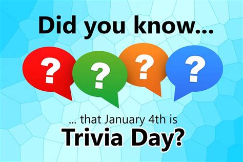 Today is National Trivia Day! We are going to be bringing you tech ...