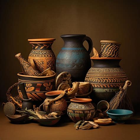 Premium AI Image | Modern Twist on Ancient Pottery Techniques