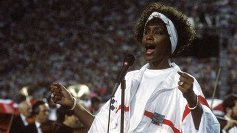 Whitney Houston's powerful national anthem : It's Been a Minute : NPR