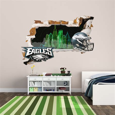 Philadelphia Eagles Wall Sticker Decal-3D Design-Vinyl Home | Etsy