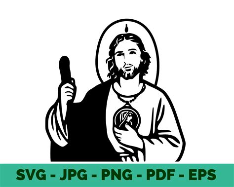 San Judas Svg San Judas Tadeo St Jude Thaddeus Svg Jude the - Etsy