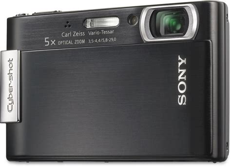 Sony Cyber-shot DSC-T200 (Black) 8.1-megapixel digital camera with 5X ...