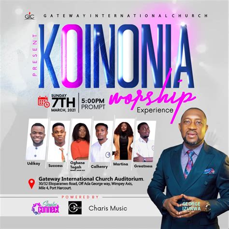 Koinonia Worship Experience – Gateway Int'l Church