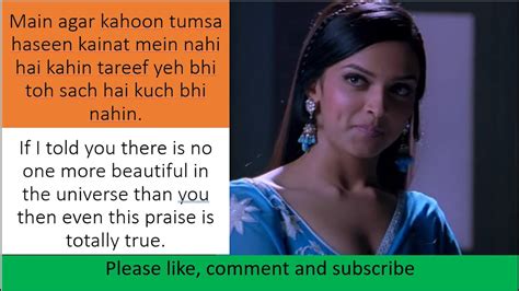 Main Agar Kahoon Hindi lyrics w/ English translation of Om Shanti Om ft ...