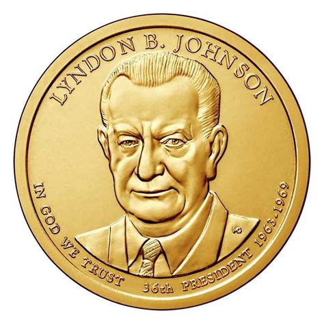 Lyndon B Johnson Coin | Presidential Dollar Coins