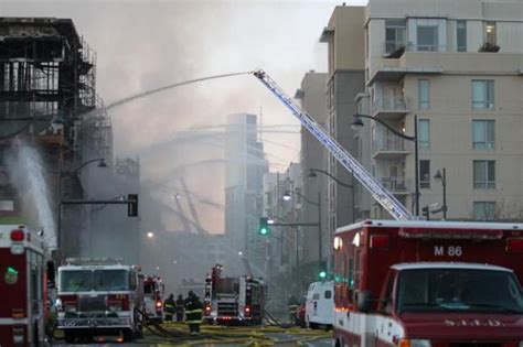 San Francisco: Massive fire causes catastrophic damage to half-built ...