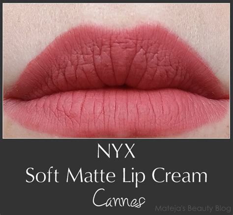 NYX Soft Matte Lip Cream Cannes - Mateja's Beauty Blog