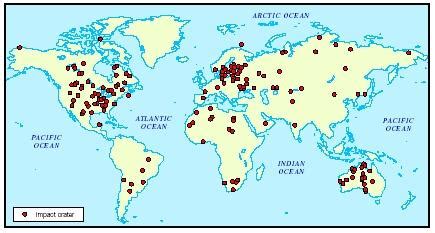 Meteor Crater Map