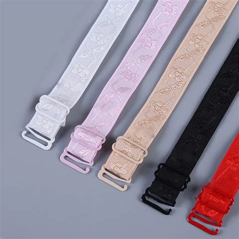 1.8cm slip resistant bra straps women double shoulder elastic bra strap ...