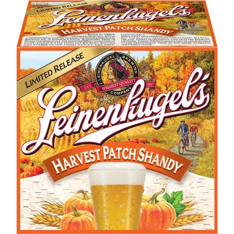 leinenkugel harvest patch shandy calories