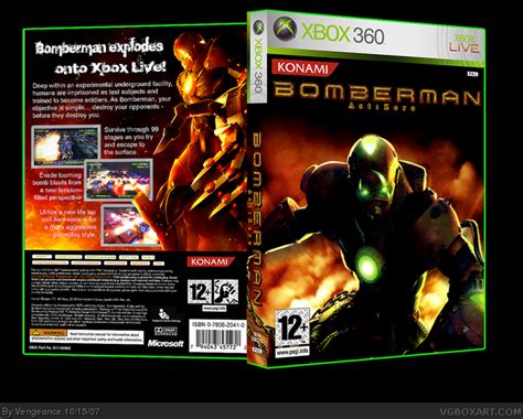 Bomberman Act: Zero Xbox 360 Box Art Cover by Vengeance