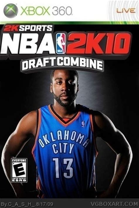 Nba 2k10 Draft Combine Xbox 360 Box Art Cover by C_A_S_H_