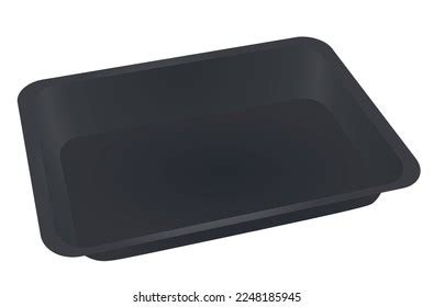 Metal Baking Pan Vector Illustration Stock Vector (Royalty Free ...