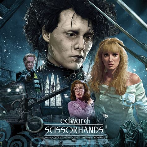 EDWARD SCISSORHANDS - VINYL SOUNDTRACK | RuizBurgos | PosterSpy