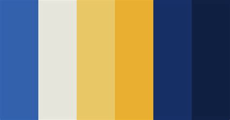 Blue And Yellow Color Scheme » Blue » SchemeColor.com