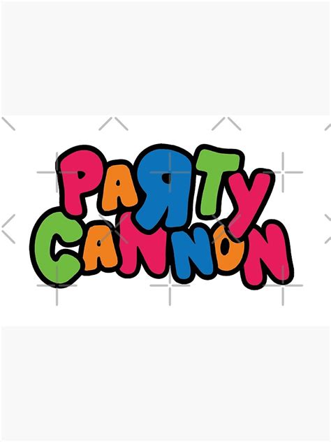 "Party Cannon Band Logo" Poster for Sale by alice-vam | Redbubble