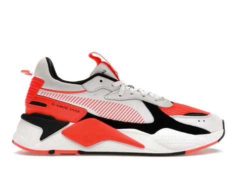 Puma RS-X Reinvention Puma White Red Blast Men's - 369579-02 - US