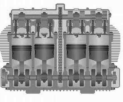 Four Cylinder Inline Engine