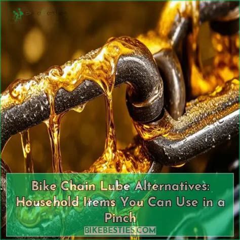 Bike Chain Lube Alternatives: Household Items You Can Use in a Pinch