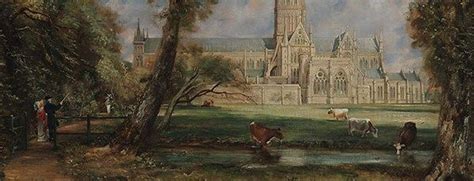 SALISBURY CATHEDRAL UK BY JOHN CONSTABLE 1825 | Salisbury cathedral ...