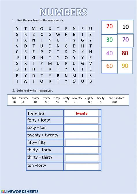 Number Words Worksheets, Spelling Worksheets, 1st Grade Worksheets ...