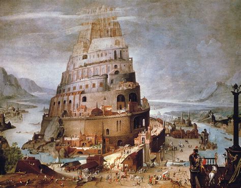 Babel Tower, Babylon. | This painting Tower of Babel was by … | Flickr