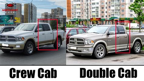 The Key Differences Between Crew Cab and Double Cab